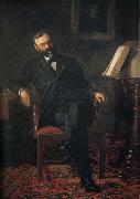Thomas Eakins Dr. Brinton Spain oil painting artist